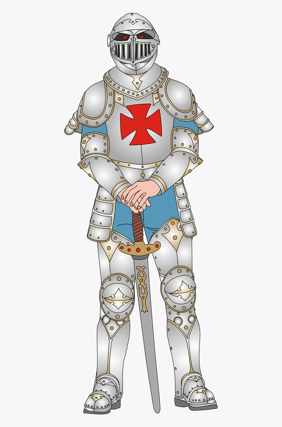Knight, Transparent Clipart