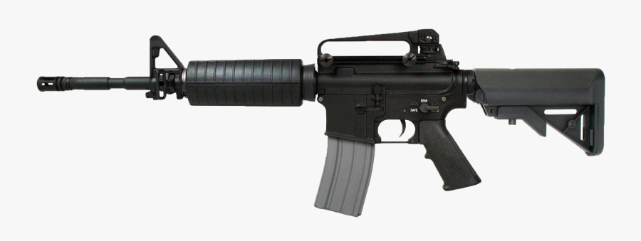 Airsoft Guns M4 Carbine Close Quarters Battle Receiver - Springfield Saint Ar 15, Transparent Clipart