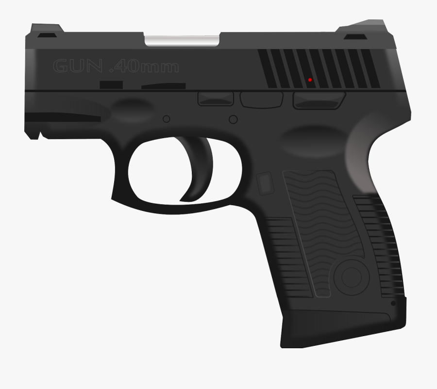 Firearm Handgun Clip Art - Smith And Wesson Bodyguard 380 Reviews, Transparent Clipart