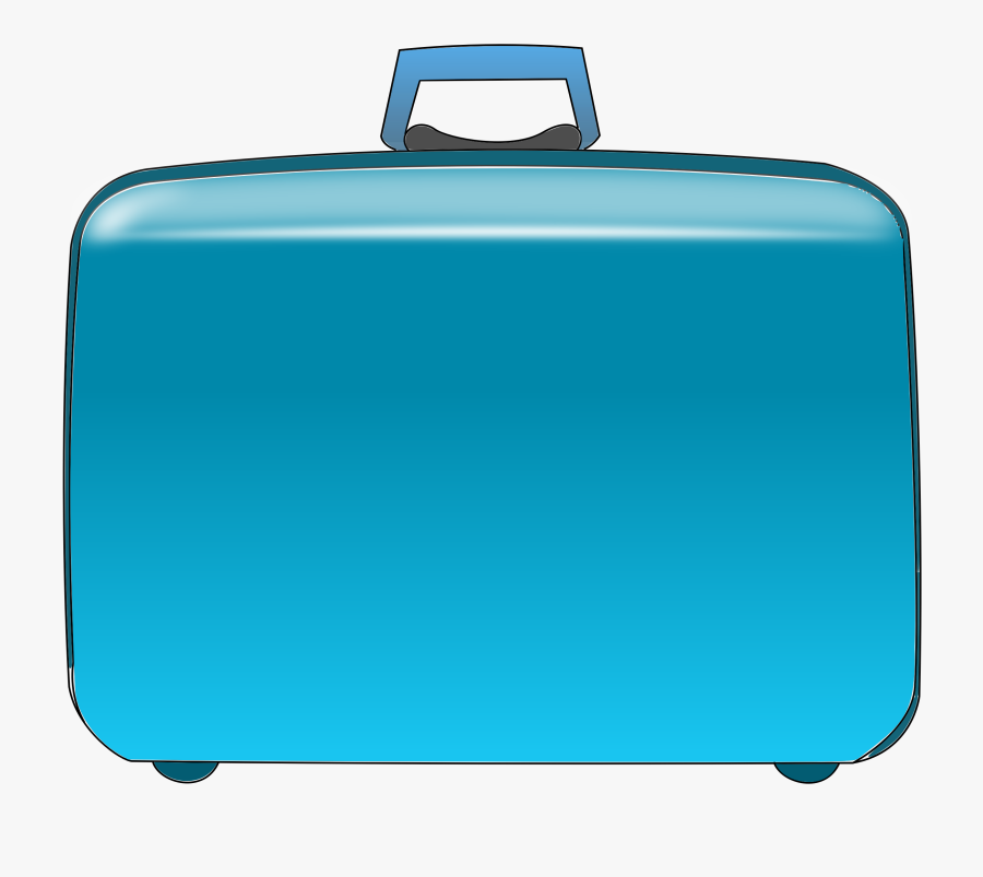 Free Clip Art Bay - Suit Case Clipart, Transparent Clipart