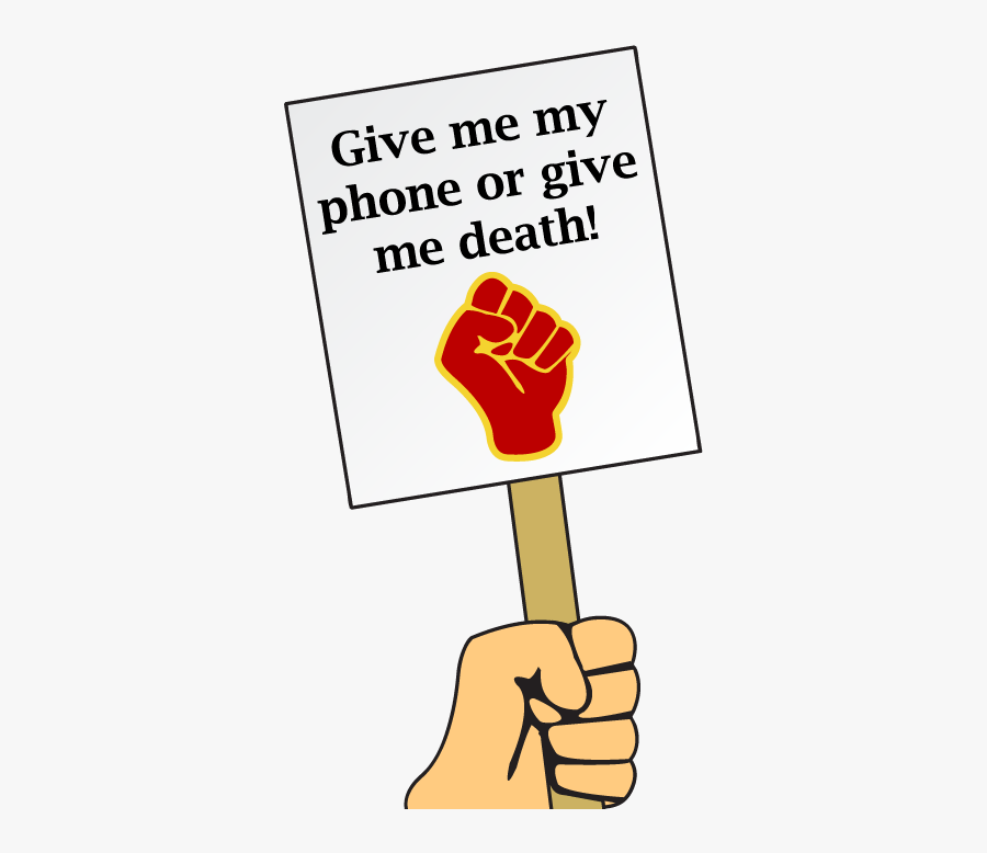 Phone Policy Allows Exercise Of First Amendment Rights - Illustration, Transparent Clipart