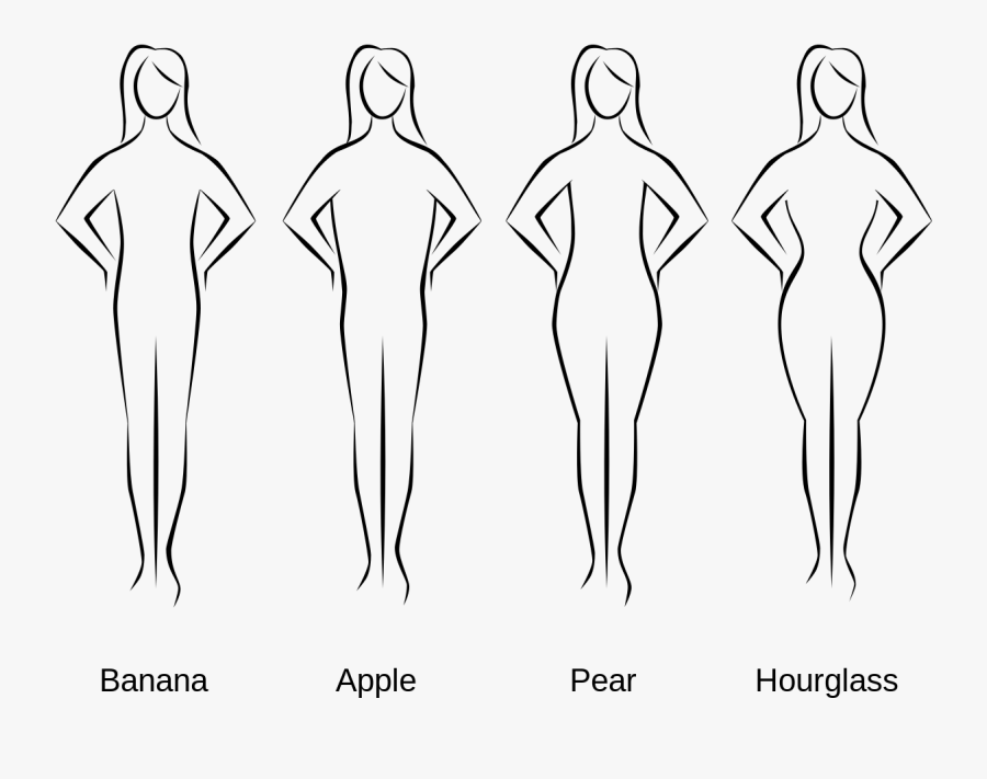 Body Shapes, Transparent Clipart