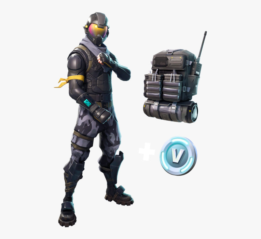 Toy Robot Agent Royale Rogue Fortnite Goldeneye - Fortnite Rogue Agent Skin, Transparent Clipart
