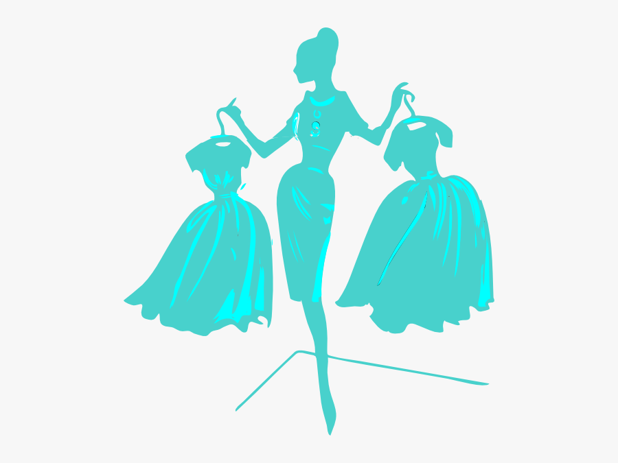 Blue Clip Art At - Paris Fashion Clipart Free, Transparent Clipart