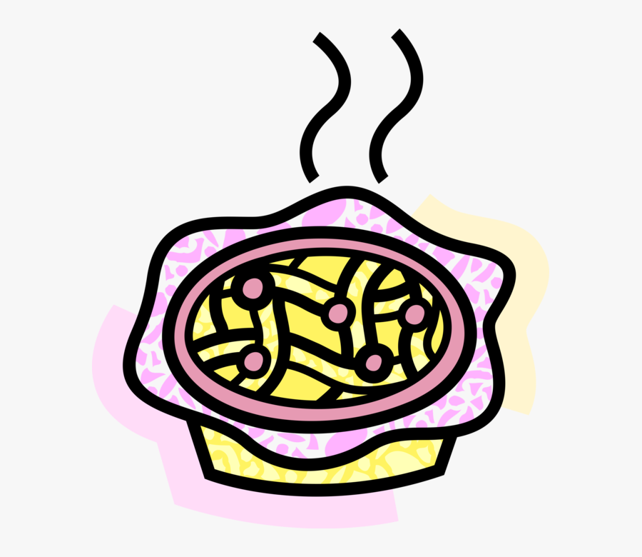 Vector Illustration Of Italian Cuisine Spaghetti Flour, Transparent Clipart