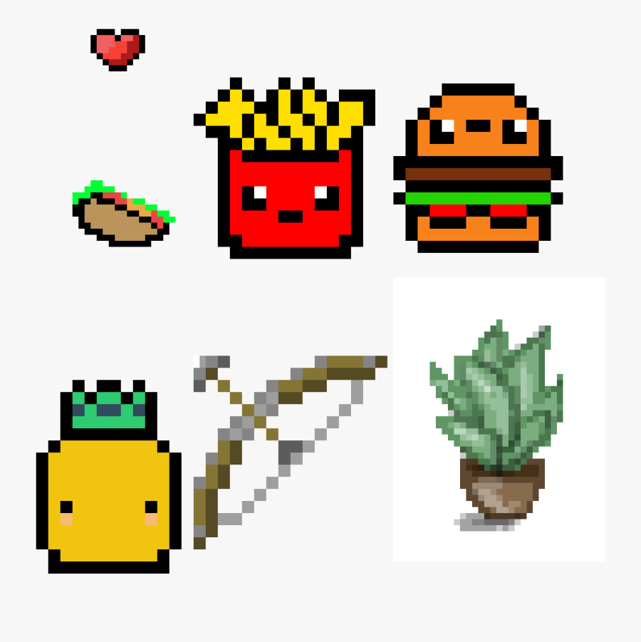 Dirty Mi Huse Clipart , Png Download - Pixel Art French Fries, Transparent Clipart