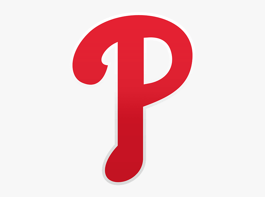 Philadelphia Phillies Mlb Baseball - Transparent Phillies P Logo, Transparent Clipart