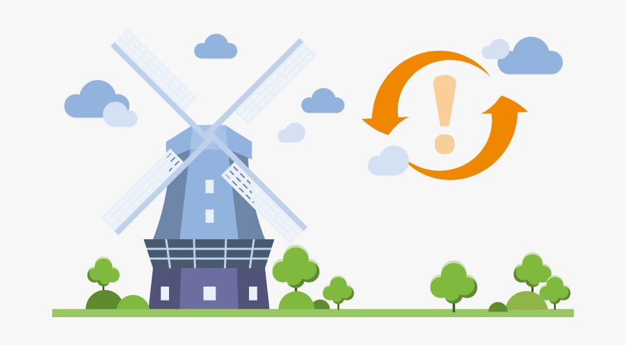 Facts About The Netherlands New - Windmill, Transparent Clipart
