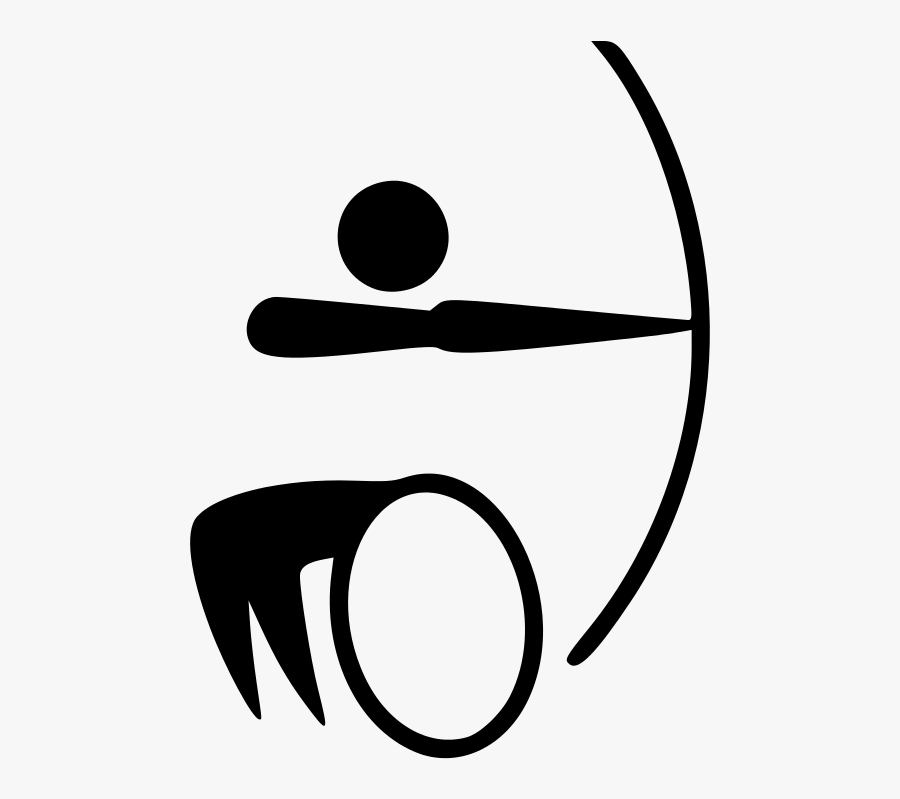 Olympic Archery, Transparent Clipart