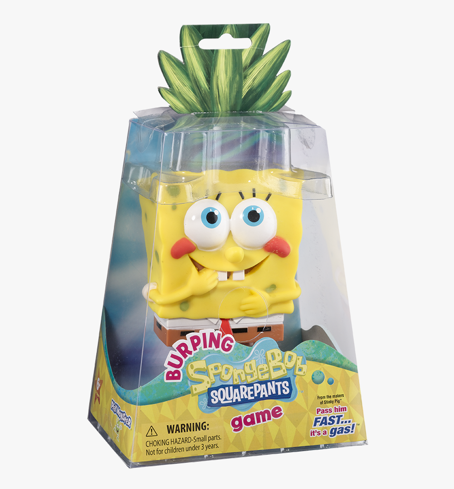 Spongebob Squarepants Burping Game Playmonster, Transparent Clipart
