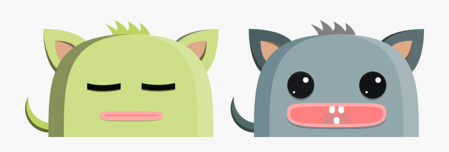 Transparent Troublemaker Clipart - Little Cute Monster, Transparent Clipart