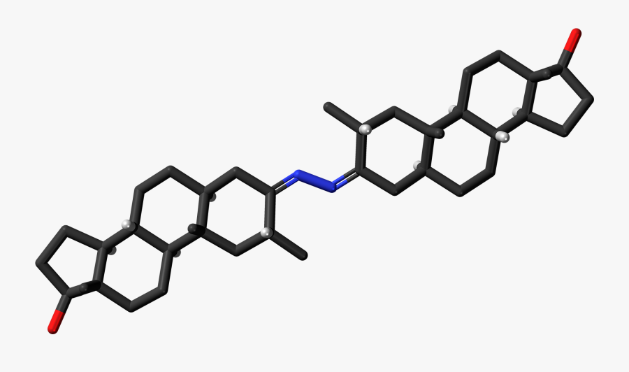 Bolazine Molecule Skeletal - Molecule, Transparent Clipart