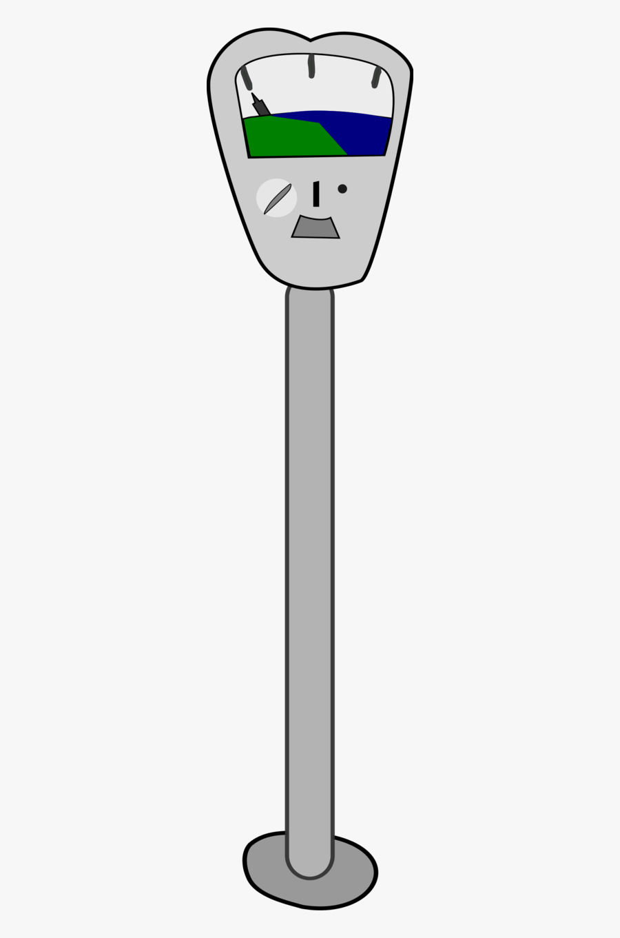 Vector Clip Art - Parking Meter Clipart, Transparent Clipart