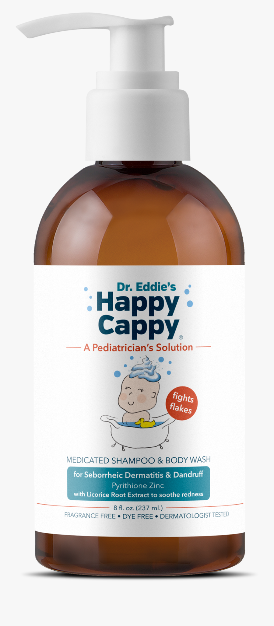 Dr Eddie's Happy Cappy Medicated Shampoo, Transparent Clipart