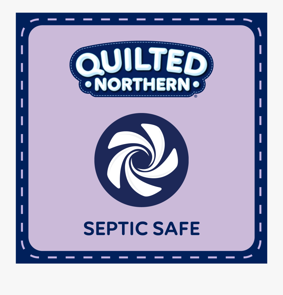 Quilted Northern Septic Safe, Transparent Clipart