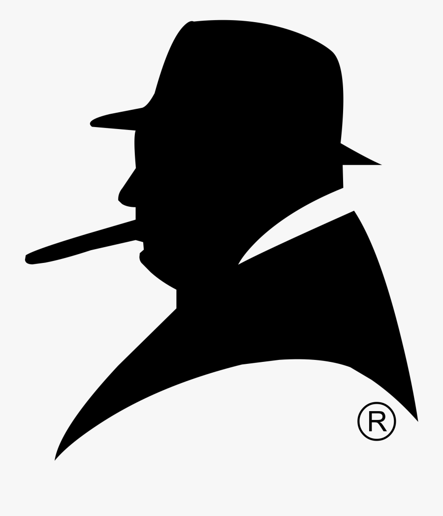 Winston Churchill Logo Png Transparent - Winston Churchill Silhouette Png, Transparent Clipart
