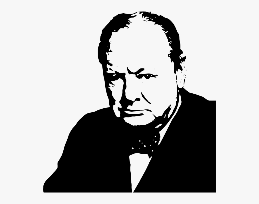Transparent Winston Churchill Png, Transparent Clipart