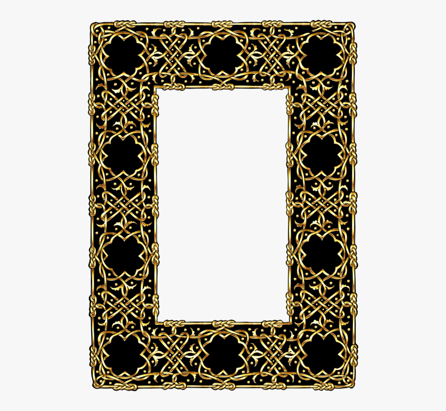 Picture Frame,symmetry,mirror - Celtic Knot Png Frame, Transparent Clipart