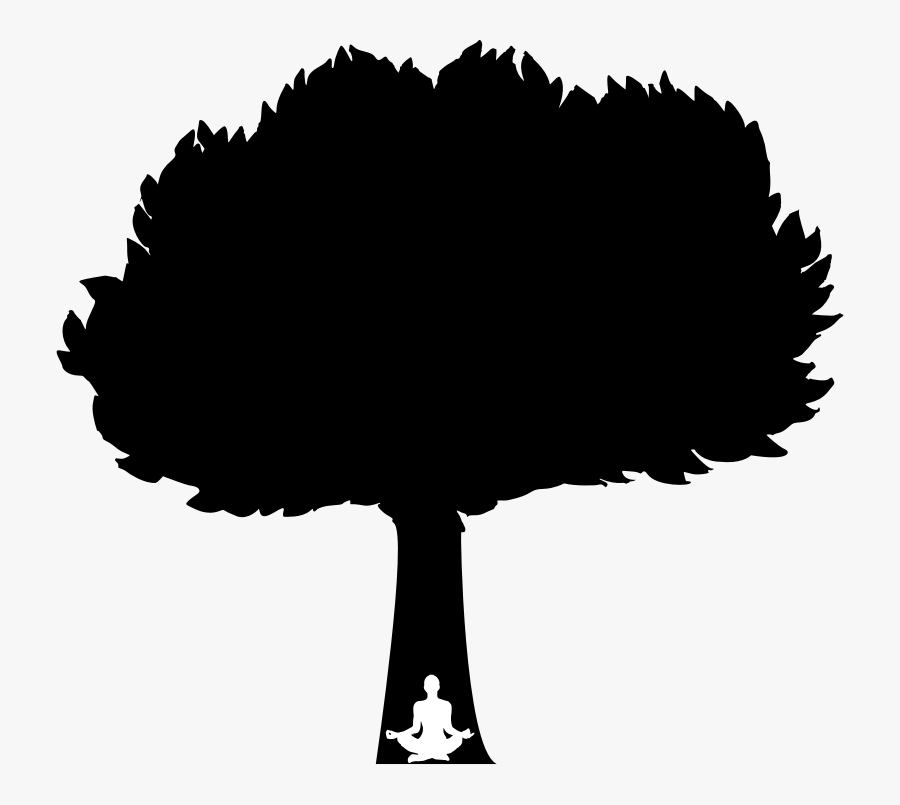 Tree Silhouette Clipart, Transparent Clipart