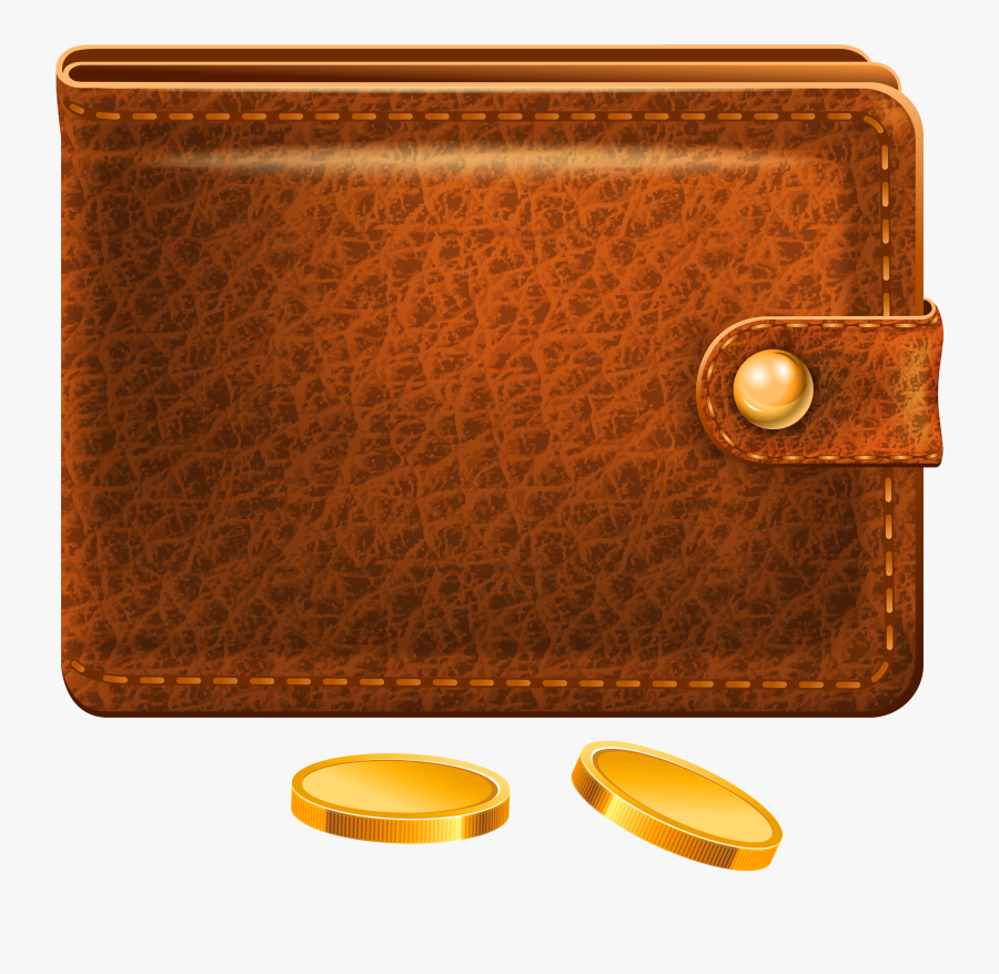 Wallet Leather Clip Art - Wallet Clipart Png, Transparent Clipart