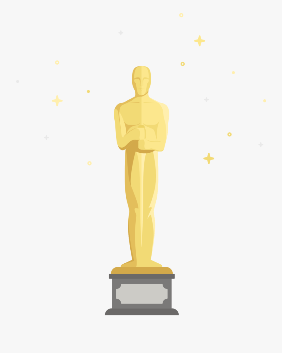 Transparent Oscar Statue Clipart - Oscar Png, Transparent Clipart