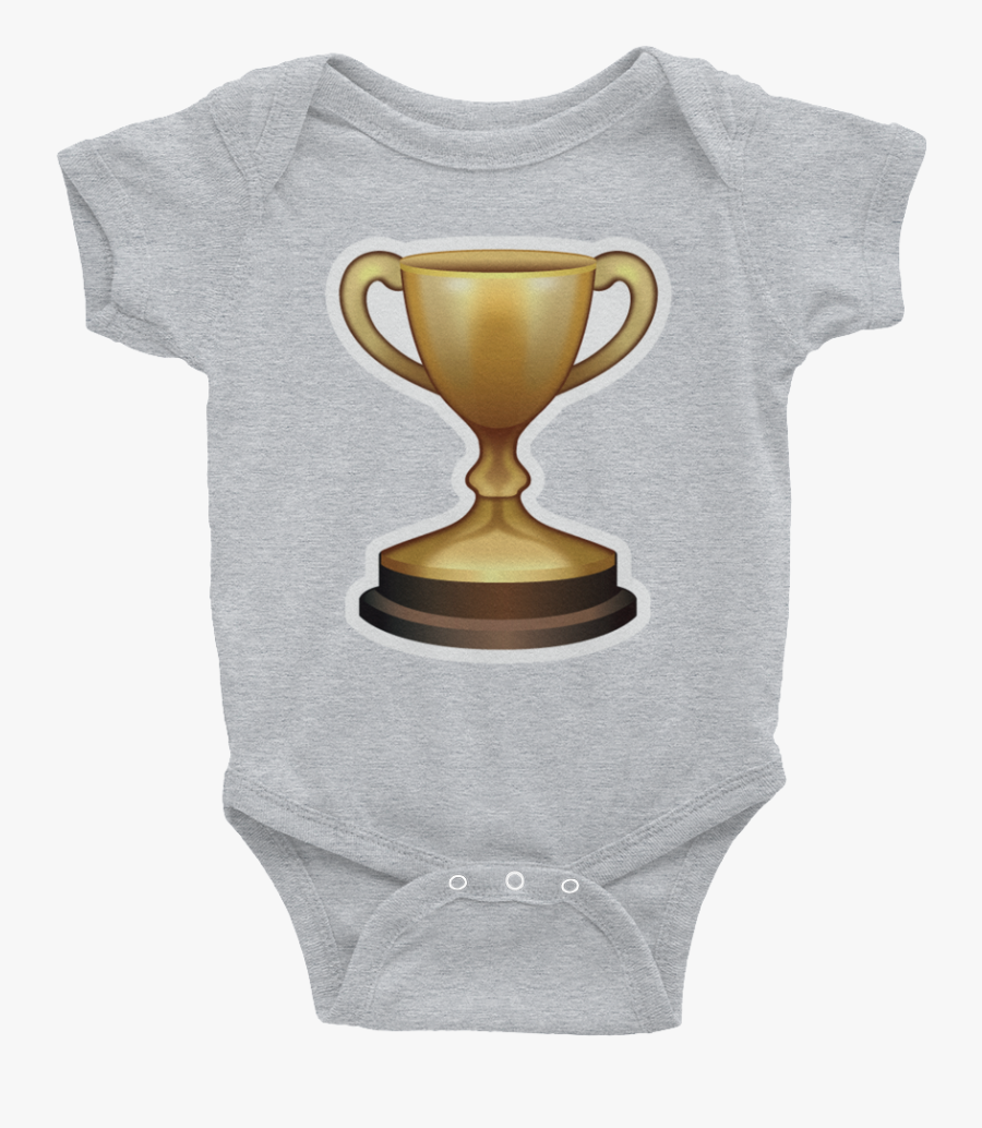 Trophy Emoji Png - Onesie For Babies, Transparent Clipart