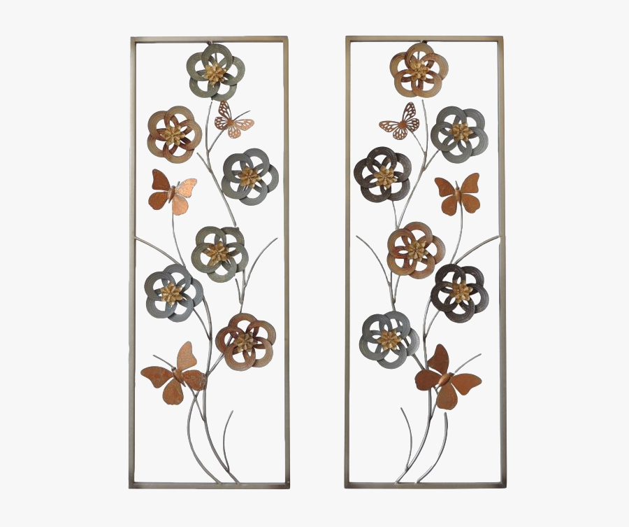 Floral Wall Decor Png Clipart - Wall Decor Png, Transparent Clipart
