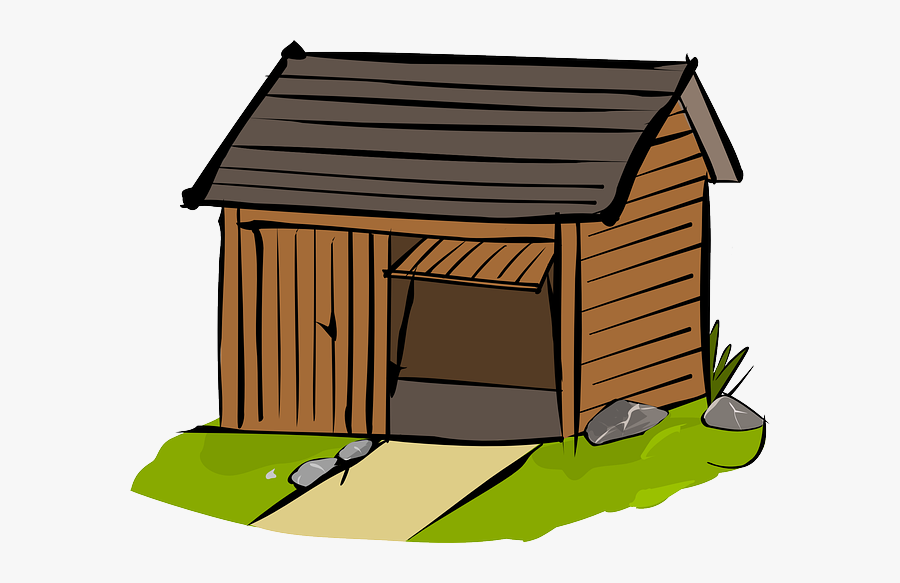 House Log Cabin Clip Art - Shed Clipart, Transparent Clipart