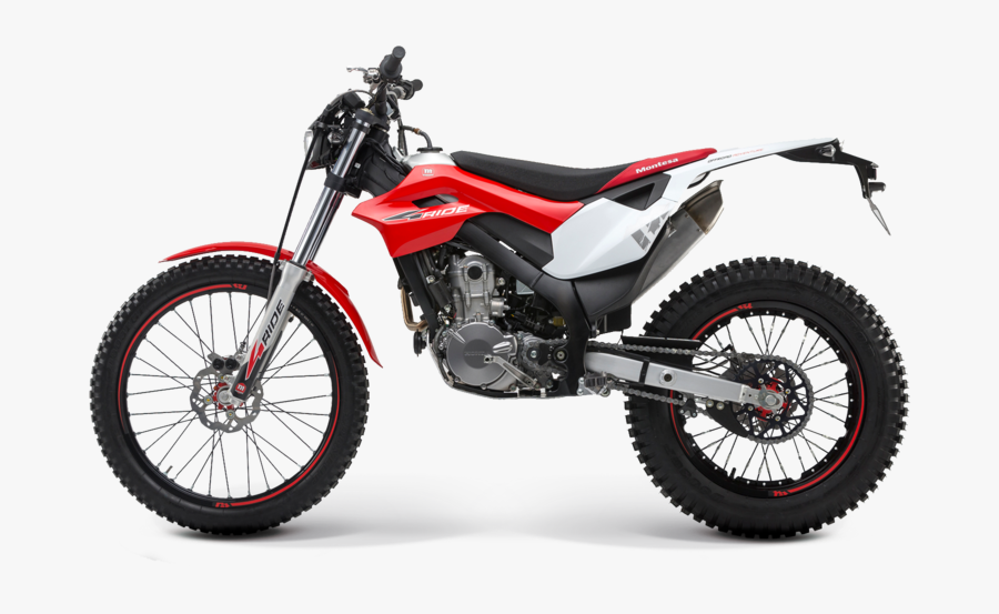 Transparent Riding Motorcycle Clipart - Honda Montesa 4ride, Transparent Clipart