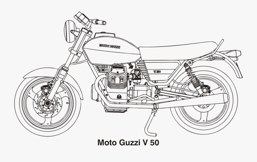 Moto Guzzi Gear Drawing, Transparent Clipart