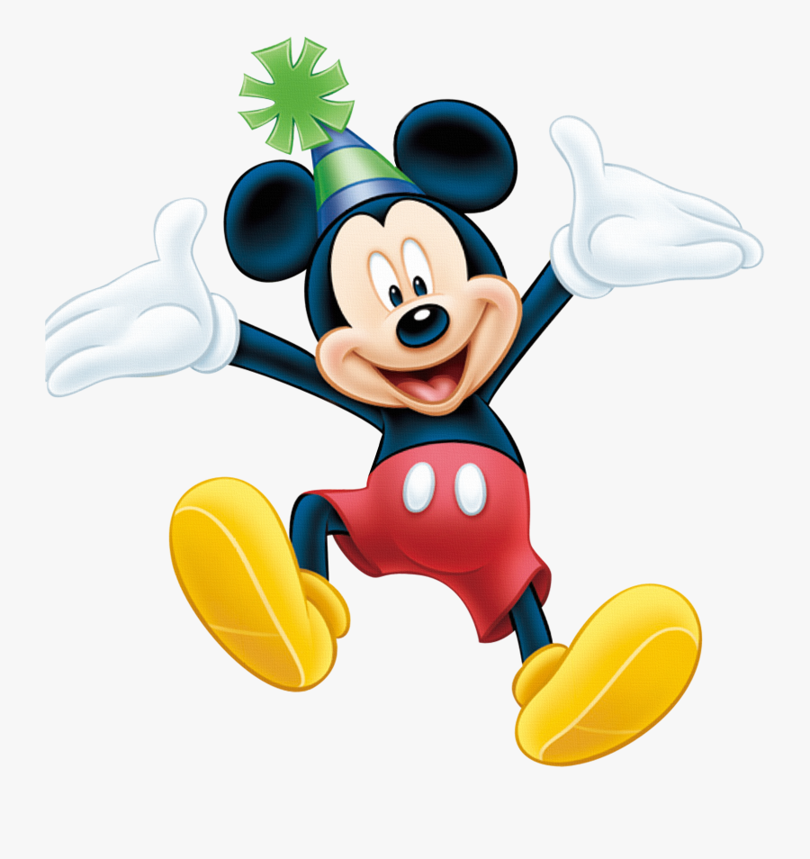 Mickey Mouse Png - Mickey Mouse Birthday Png, Transparent Clipart