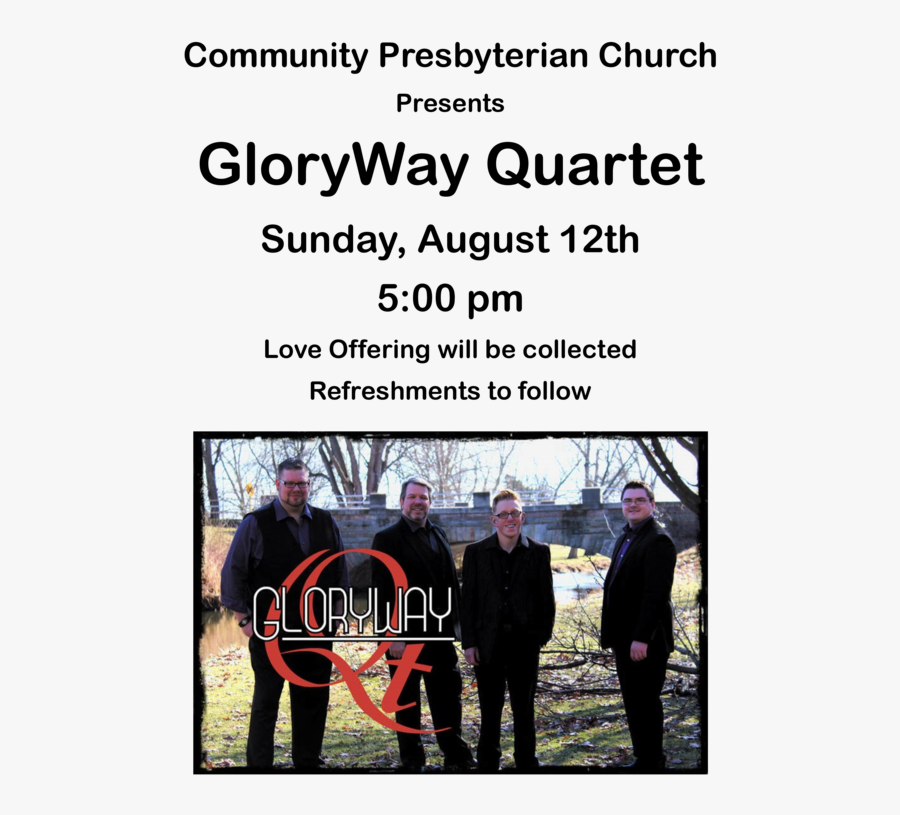 Gloryway Quartet, Transparent Clipart