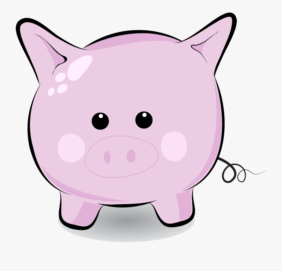 Flying Pig Png Cartoon, Transparent Clipart