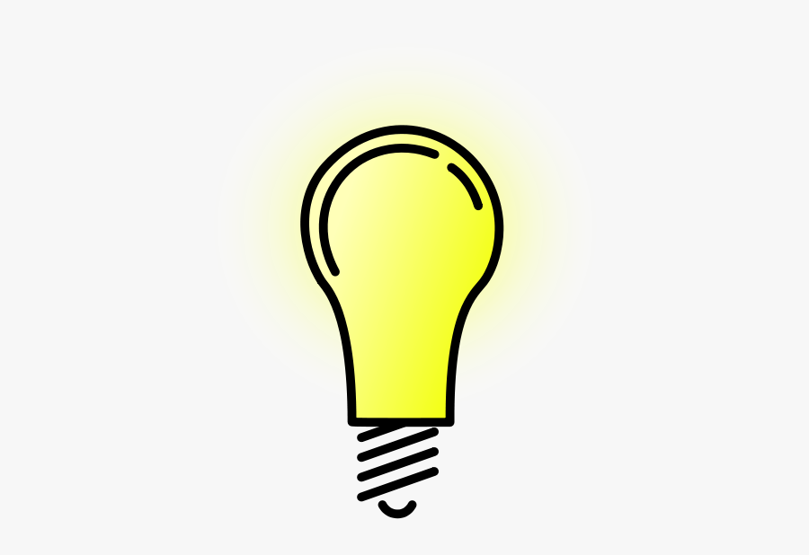 Lightbulb Bright Png Clip Arts - Light Bulb Transparent Background, Transparent Clipart