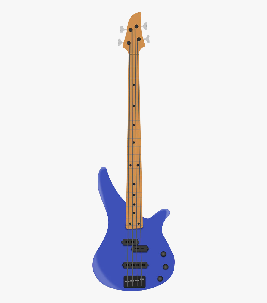 Bass Guitar Electric Guitar Clip Art - Bass Guitar Clipart Png, Transparent Clipart