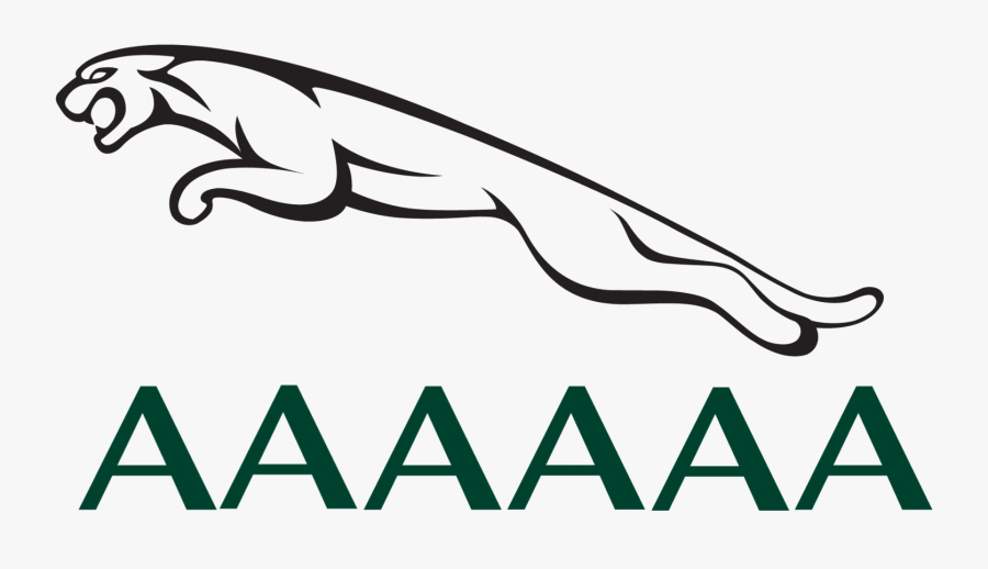 Jaguar Leaper Logo Clipart , Png Download - Jaguar Car Logo Drawing, Transparent Clipart