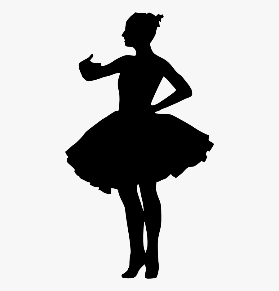 Ballerina Silhouette Png High-quality Image - Silhouette Png Bailarina, Transparent Clipart