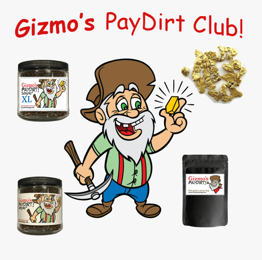 Hillbilly Clipart Gold Panning - Gold Miner Clipart, Transparent Clipart