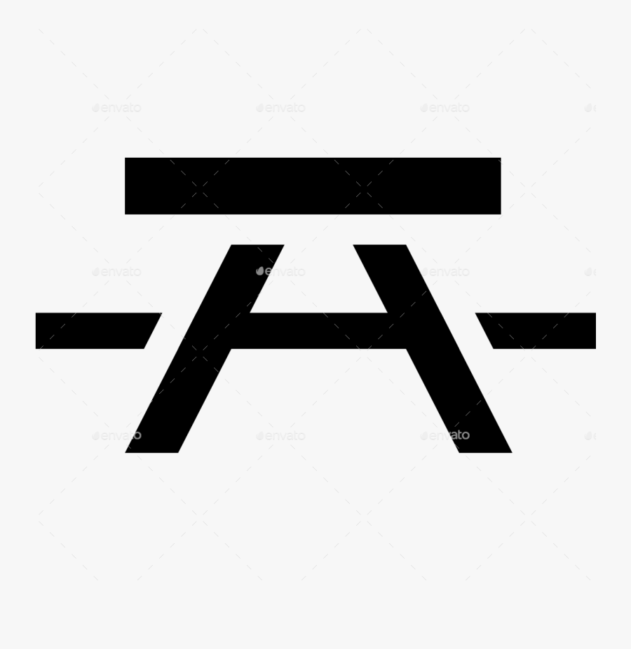 Picnic Table Icon No Background, Transparent Clipart