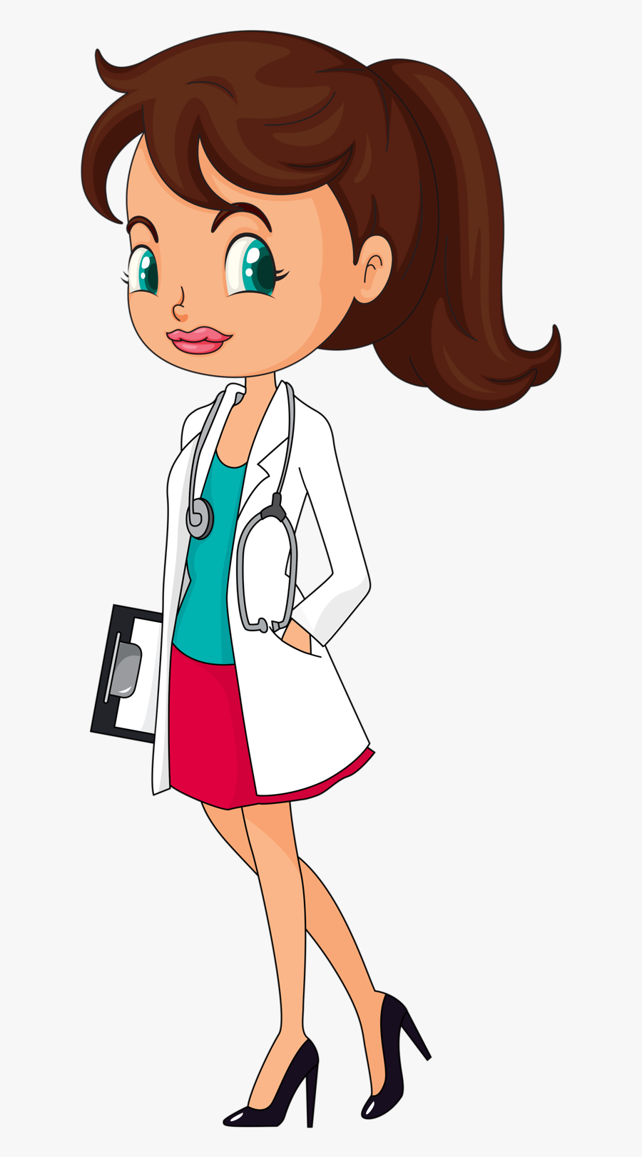 Doctor Girl Clipart, Transparent Clipart