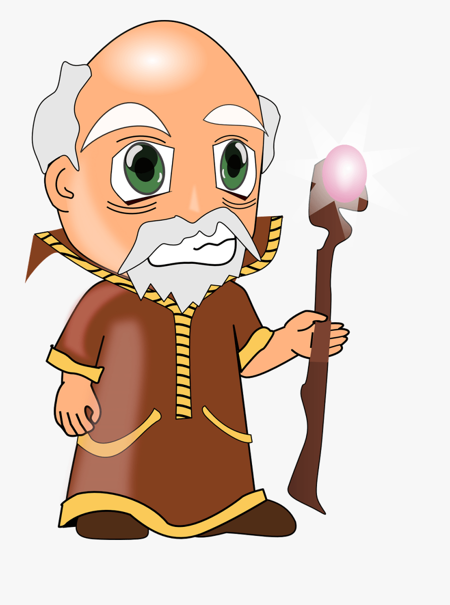 Wise Old Man Clipart, Transparent Clipart