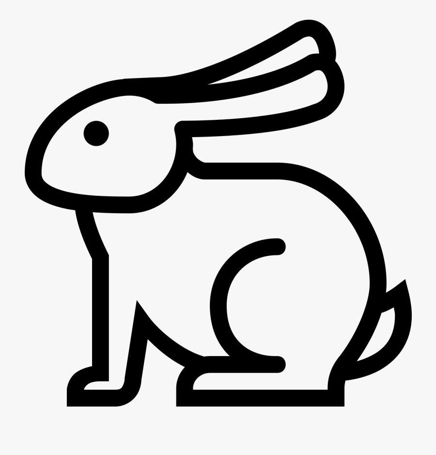 Bible Drawing Scroll - Free Rabbit Icon Png, Transparent Clipart