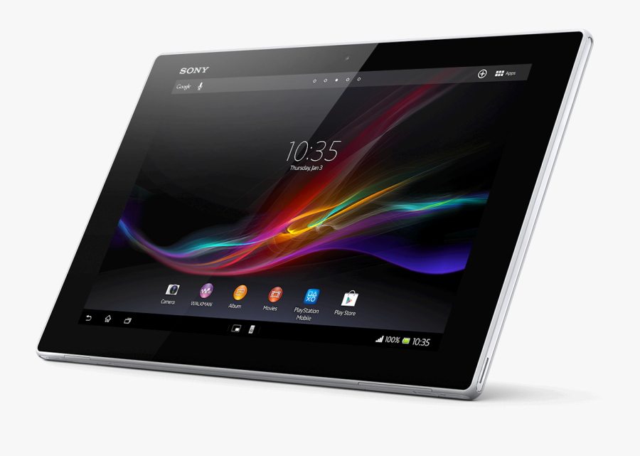 Free Download Of Tablet Icon Clipart - Sony Xperia Z Tablet, Transparent Clipart