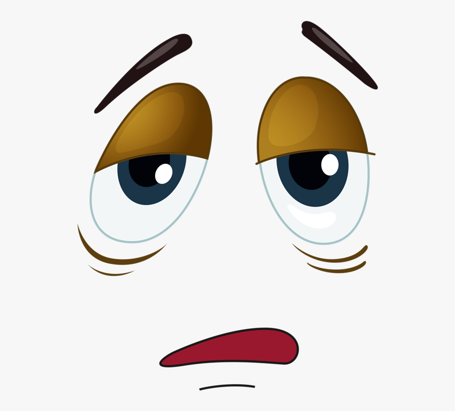 Clipart Free Library Cartoon Emoticon Caricature Smiley - Ojos Cansados Png, Transparent Clipart