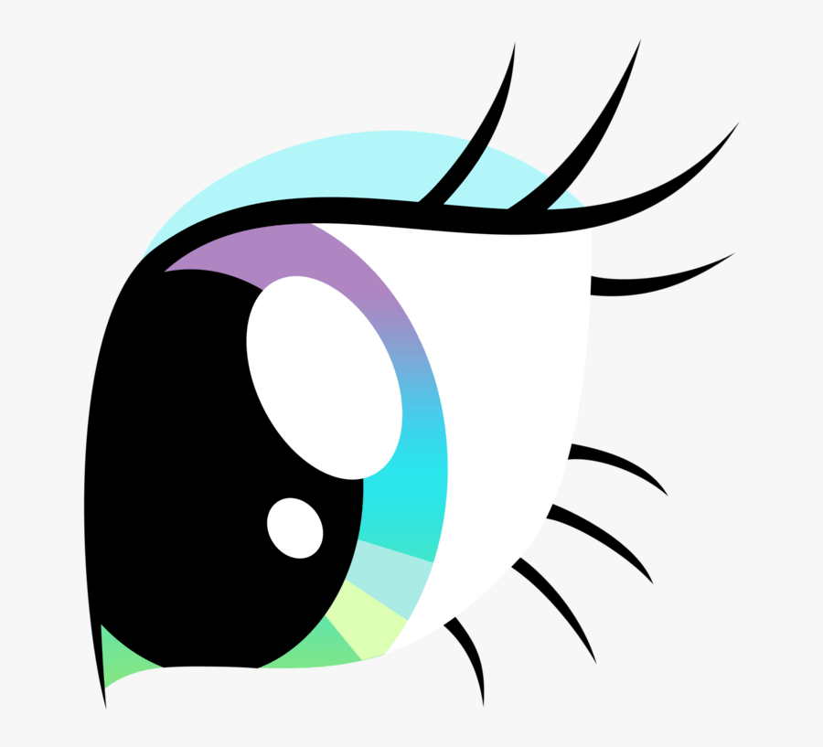 Eye Vector Art - My Little Pony Eye, Transparent Clipart