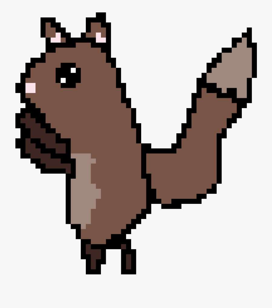 Cute Squirrel By Dolphingal2004 - Illustration, Transparent Clipart
