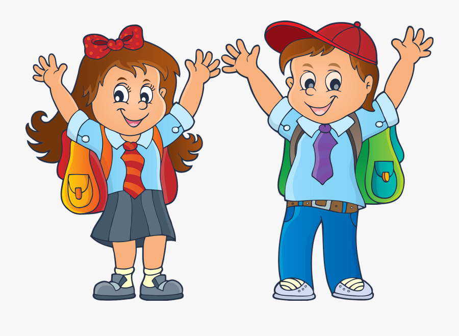 Kids At School Clipart, Transparent Clipart