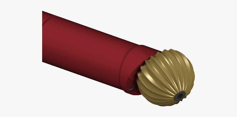 Spherical Pilot Bit Cutter Head - Umbrella, Transparent Clipart