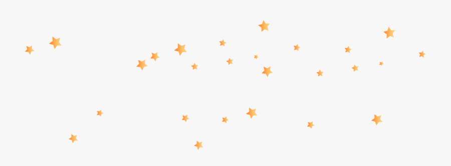 Orange Star Background Png Download - Orange Stars Transparent Background, Transparent Clipart