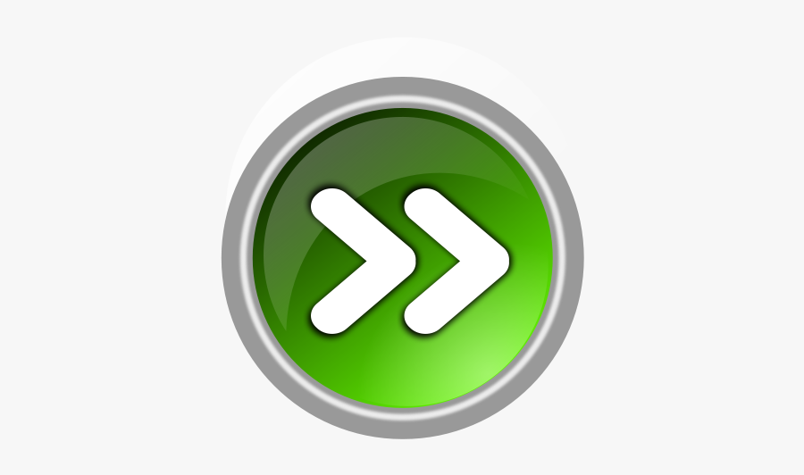 Double Arrow Button Png Images - Double Arrow Button, Transparent Clipart